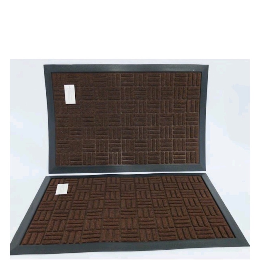 Super Tough All Seasons Non-slip Door mat set of 2